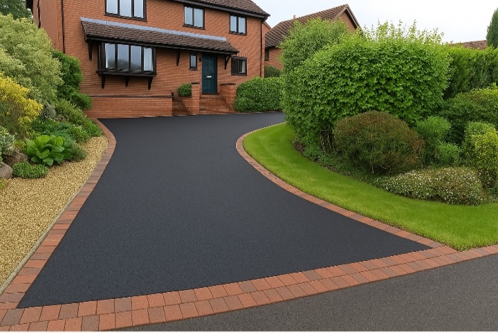 New driveway installation in Surrey