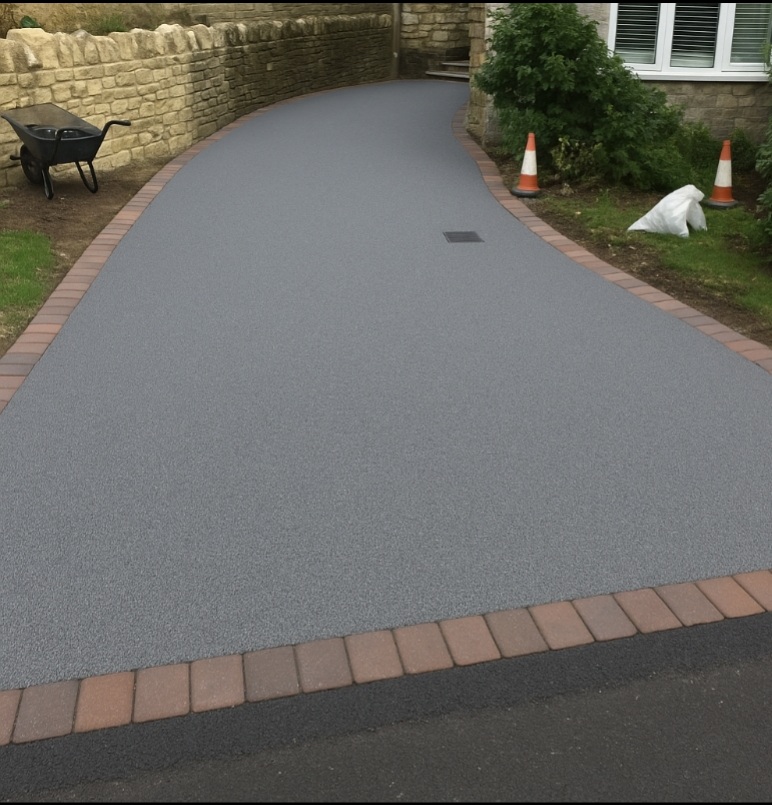 Resin bound driveway in Surrey